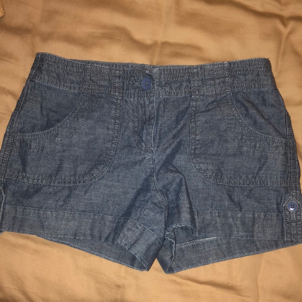 Ann Taylor Loft denim style shorts